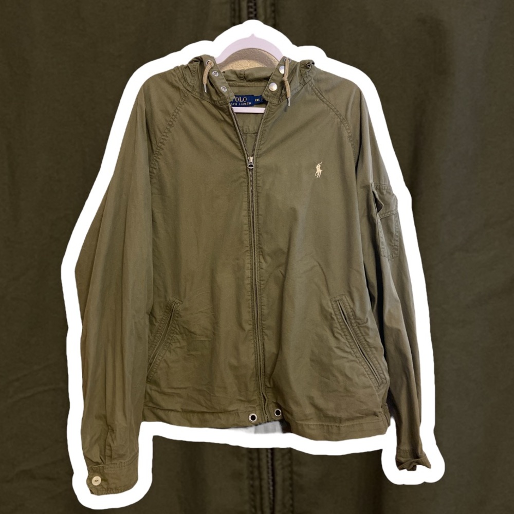 Polo by Ralph Lauren Army Green Hooded Jacket
